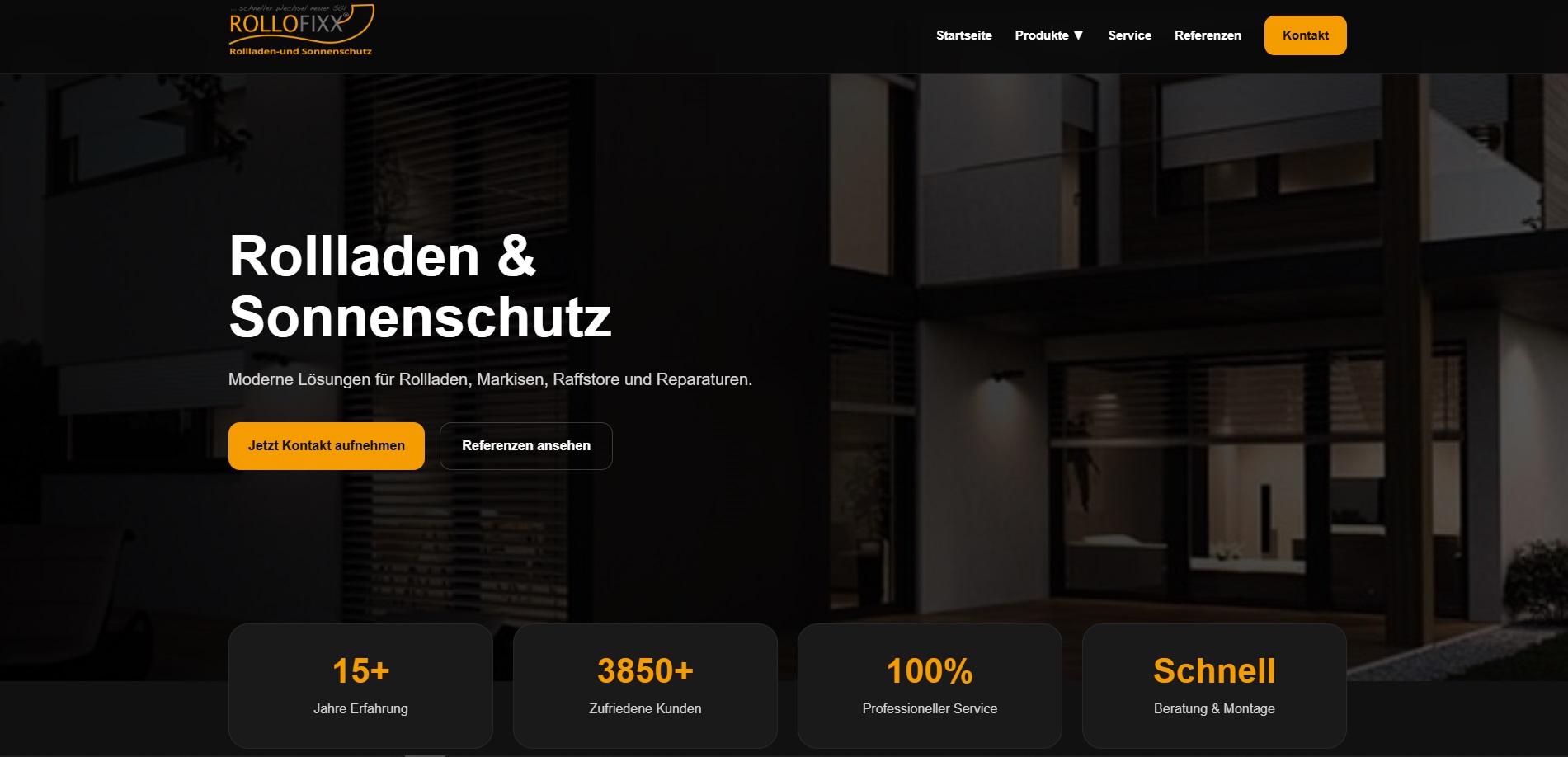 Website Referenz ROLLOFIXX